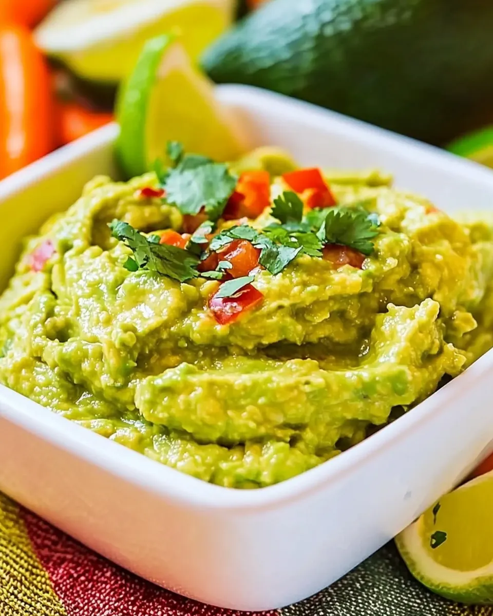 Homemade Stay Green Prepare Ahead Guacamole photo