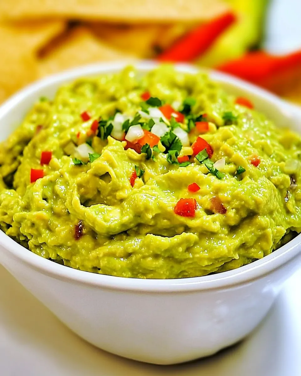 Easy Stay Green Prepare Ahead Guacamole picture