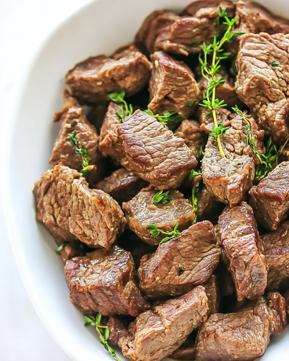 Homemade Steak Bites photo