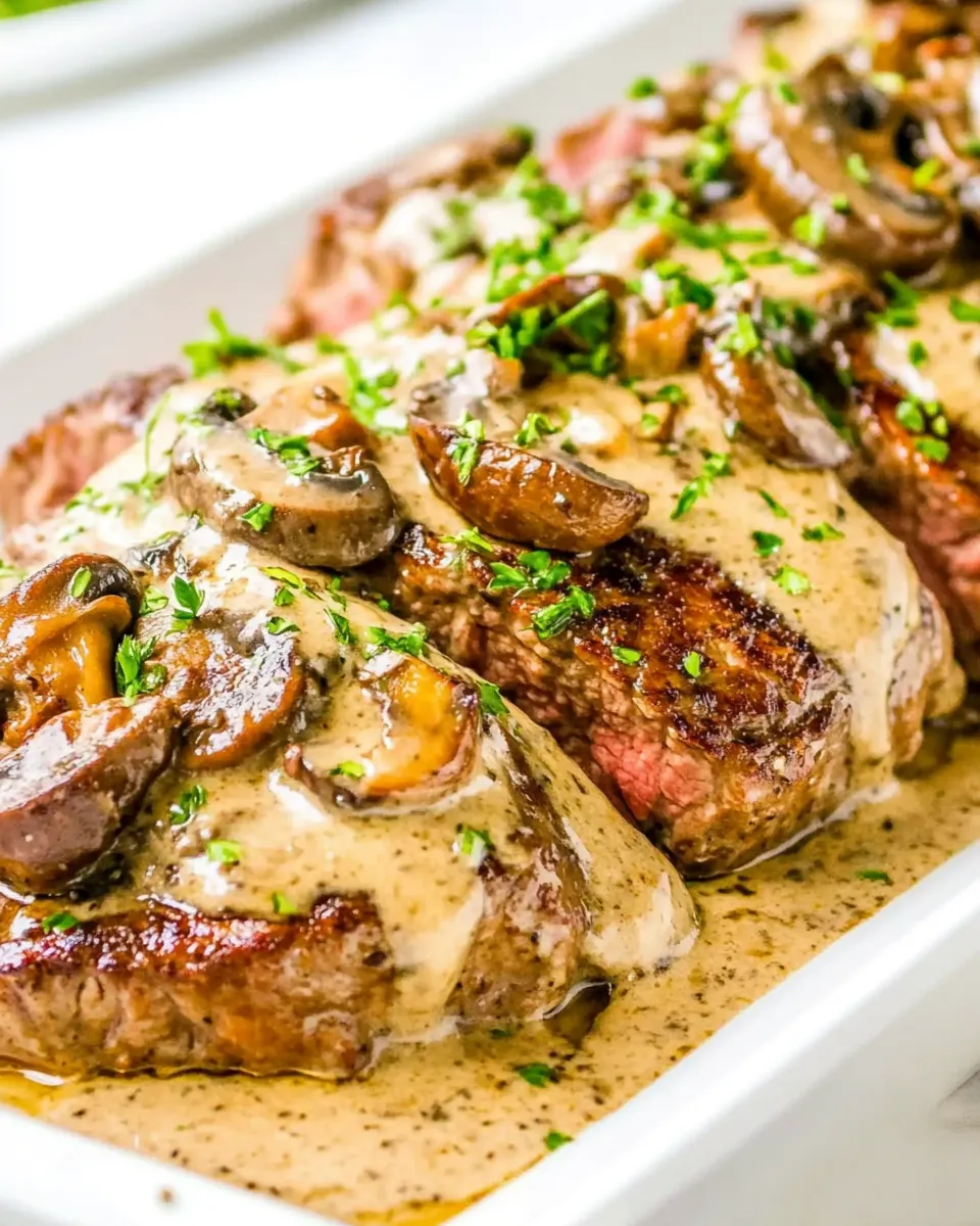 Easy Steak Marsala Recipe with Creamy Mushroom Sauce (Restaurant Quality!) picture