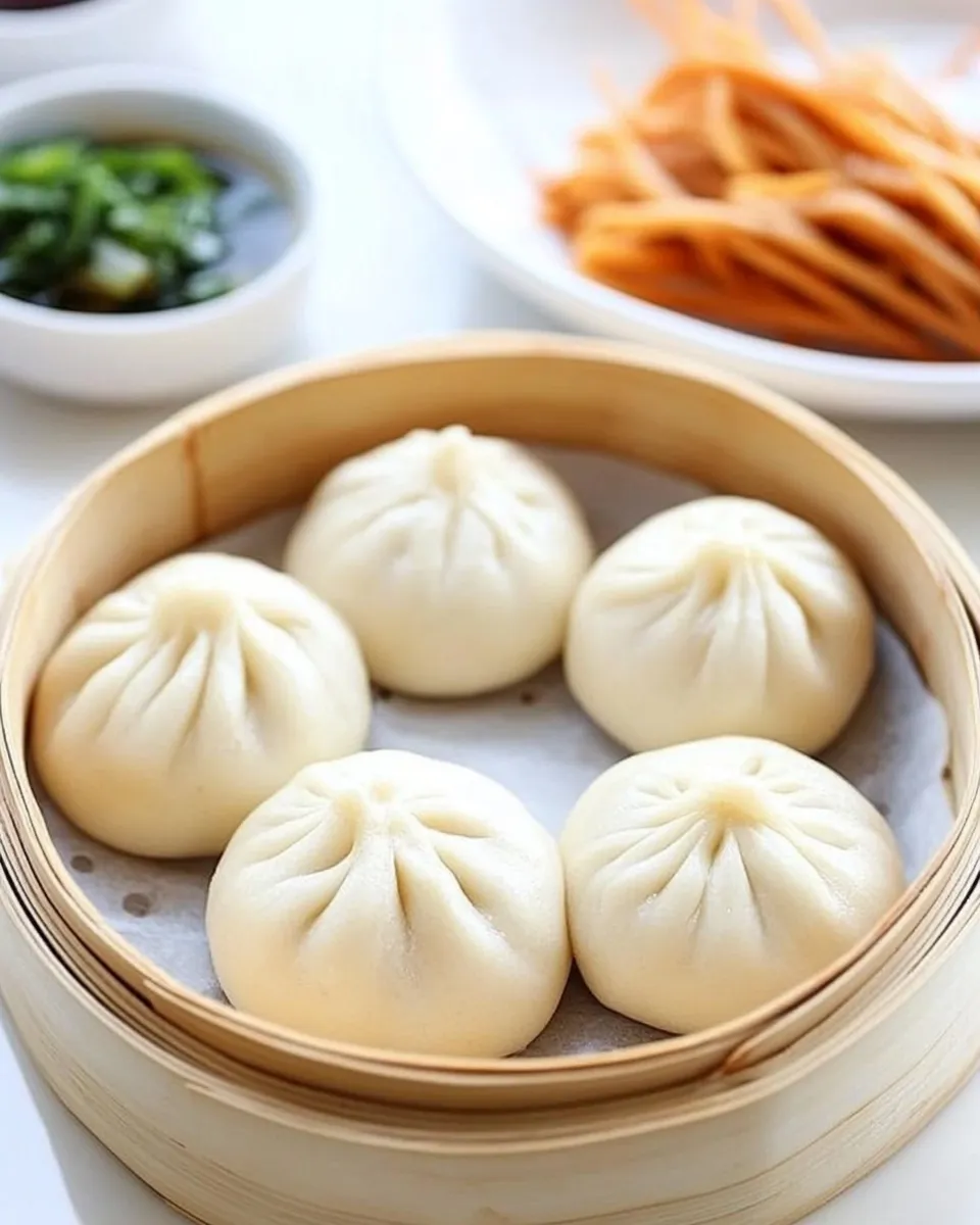 Easy Steamed Chicken Buns picture