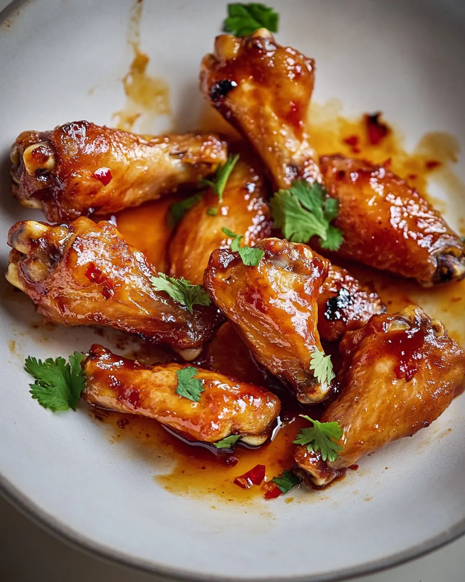 Homemade Sticky Baked Wings photo