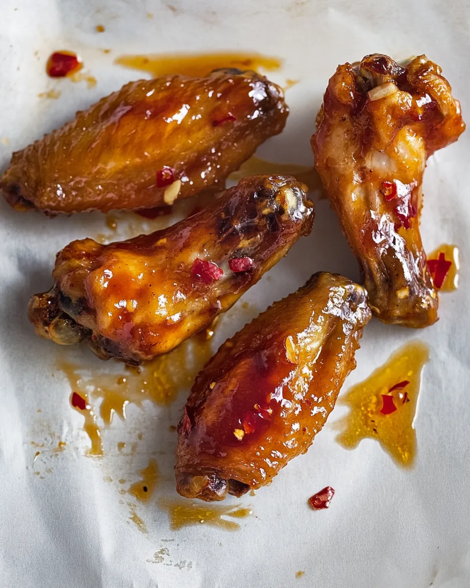 Classic Sticky Baked Wings image