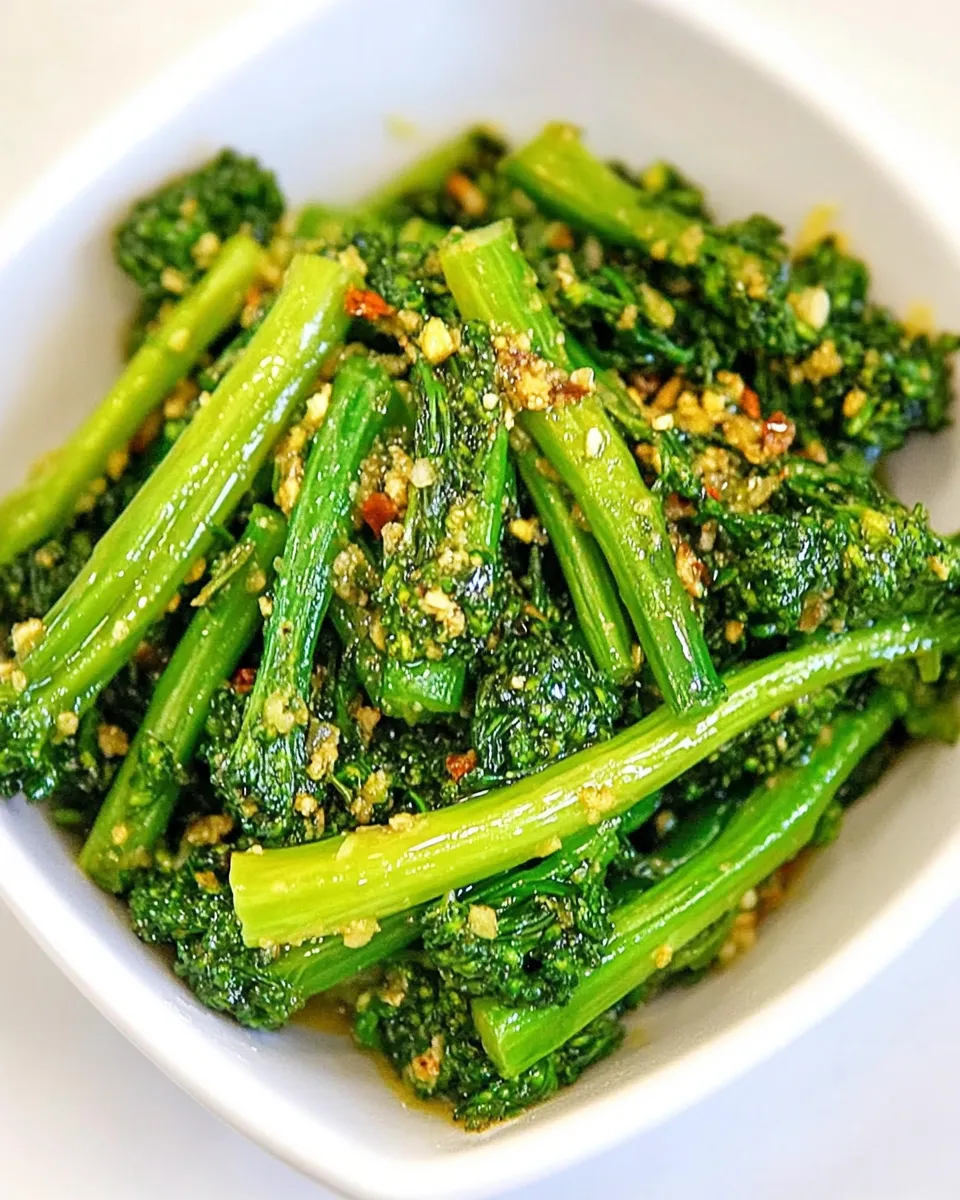 Homemade Stir-Fried Broccolini photo
