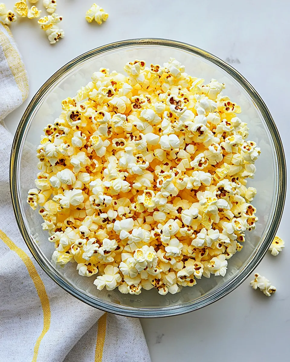 Delicious Stovetop Popcorn shot