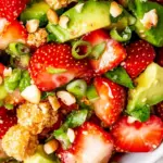 Homemade Strawberry Avocado Crunch Salad photo