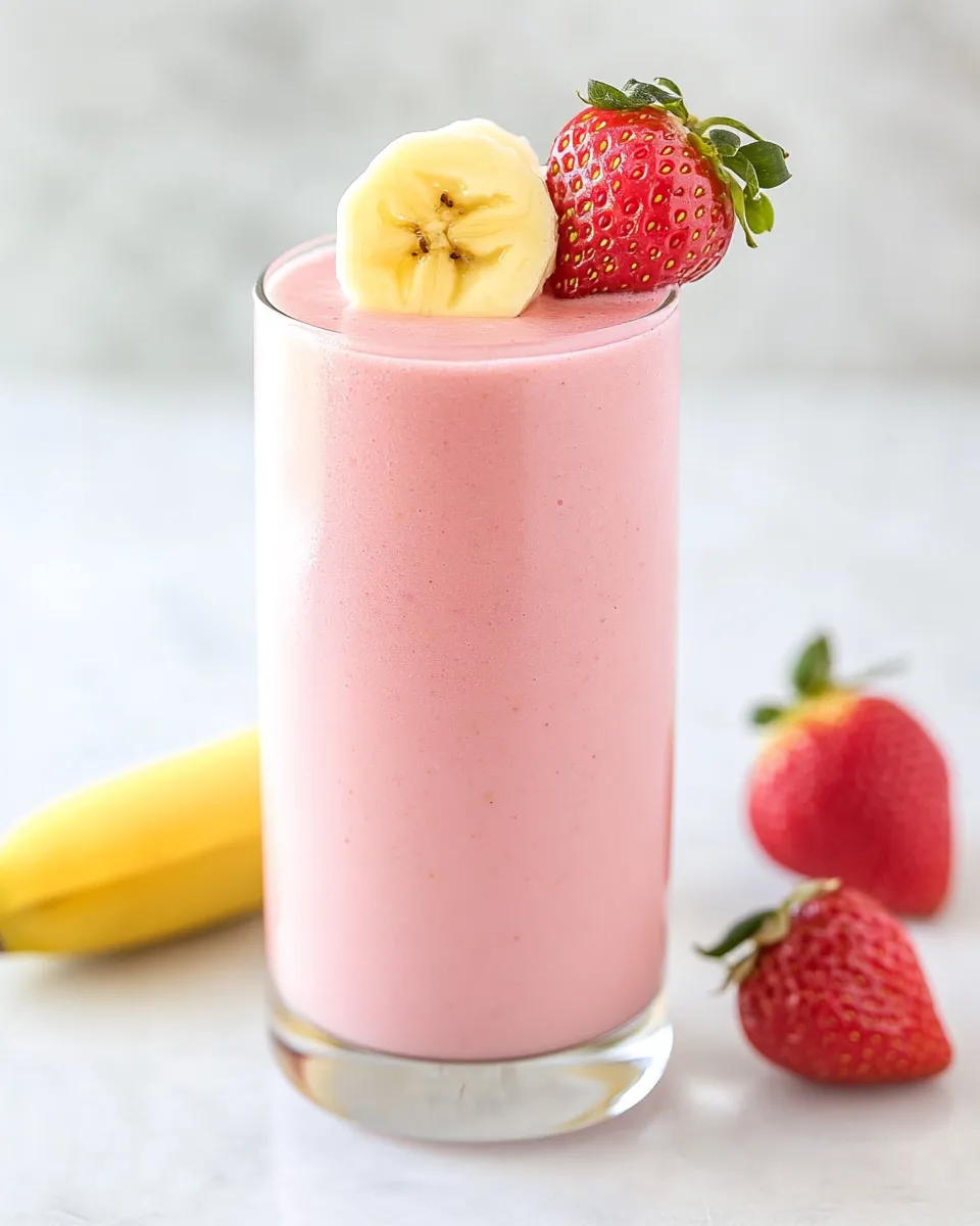 Easy Strawberry Banana Smoothie picture