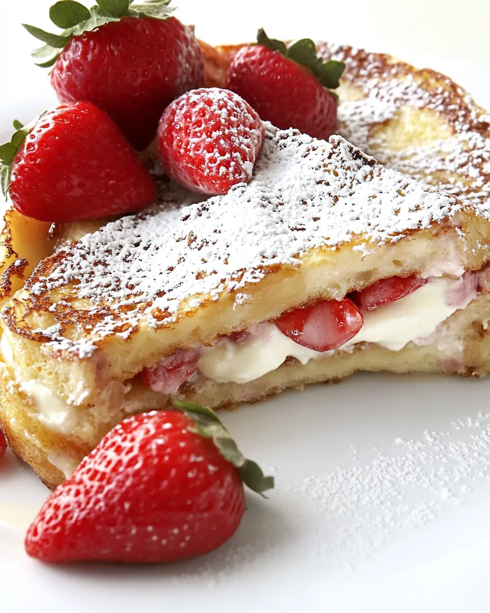 Delicious Stuffed French Toast Recipe shot