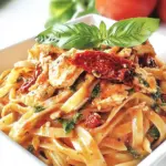 Homemade Sun-dried Tomato Pesto Pasta photo