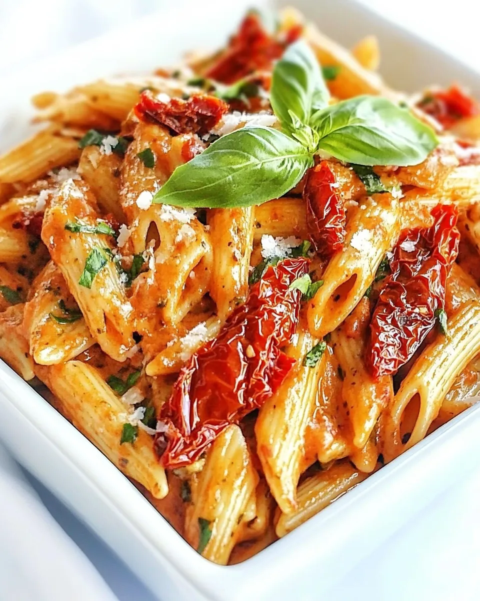Easy Sun-dried Tomato Pesto Pasta picture