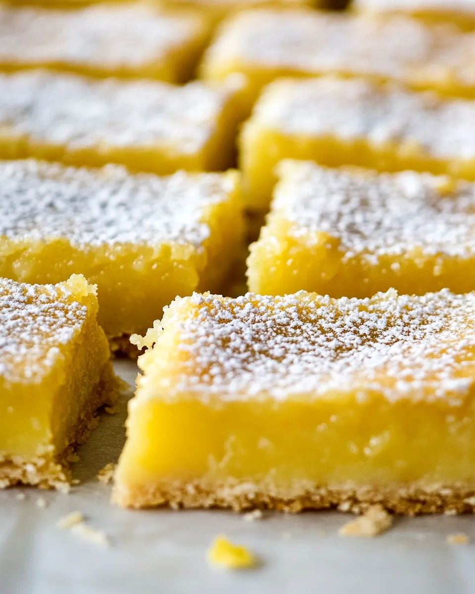 Classic Sunny Lemon Squares image