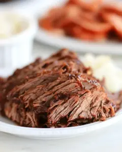 Homemade Super Bowl BBQ Beef photo