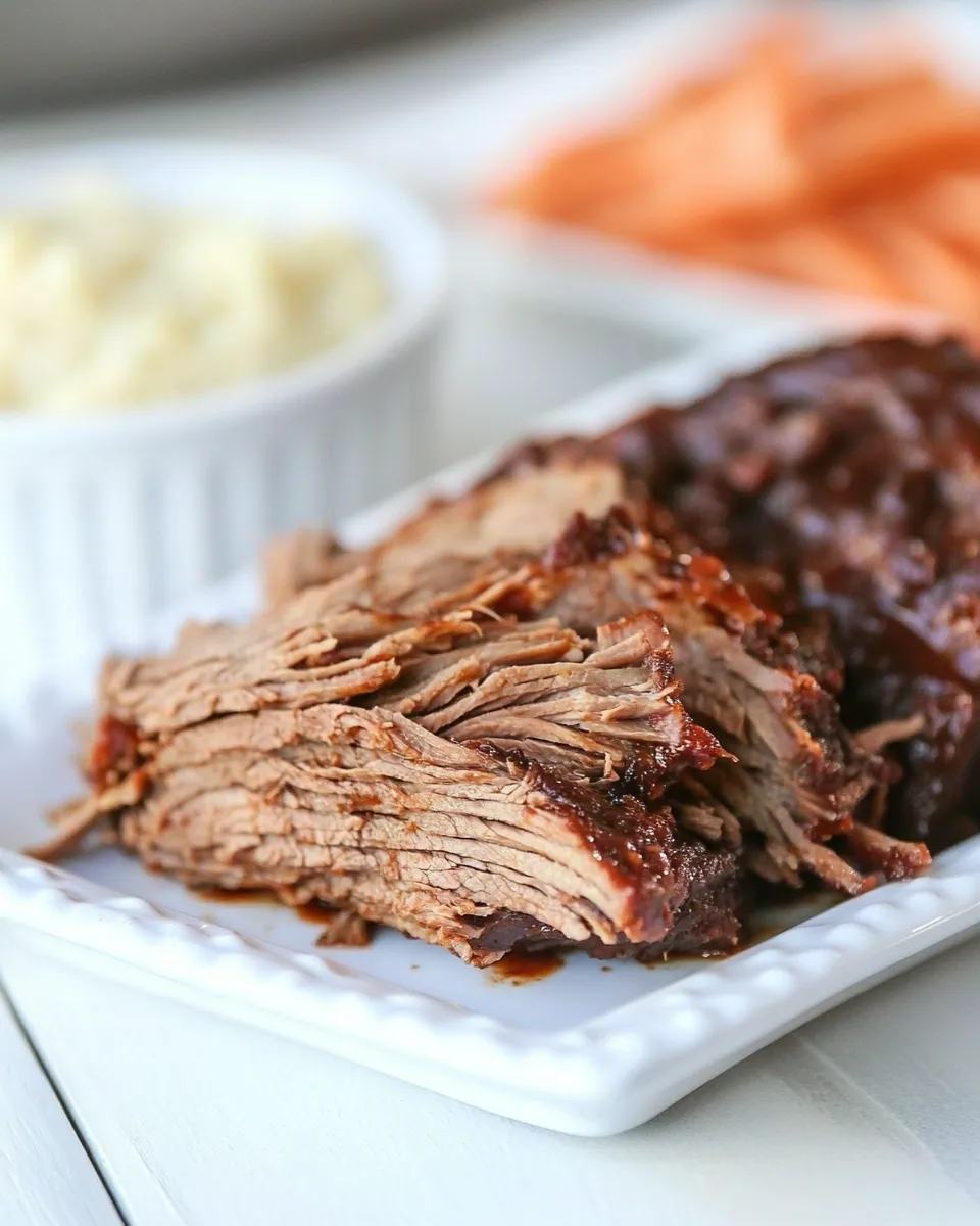 Delicious Super Bowl BBQ Beef shot