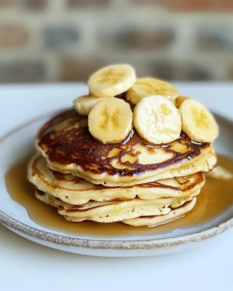Homemade Super Easy Three-Ingredient Pancakes photo