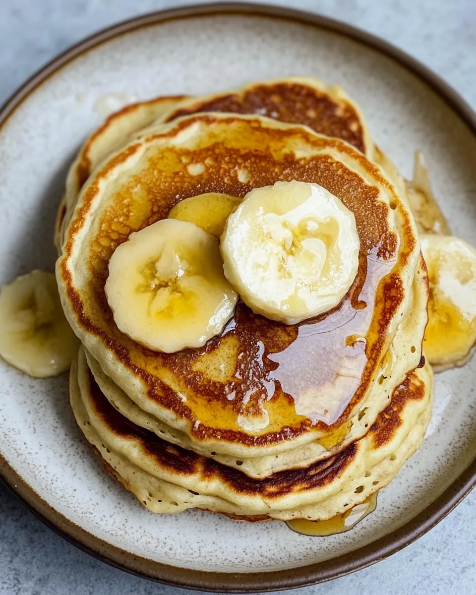 Classic Super Easy Three-Ingredient Pancakes image