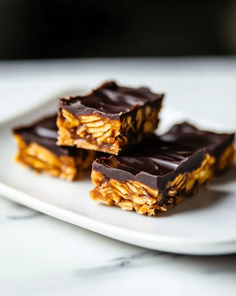 Homemade Super Healthy Peanut Butter Date Special K-Bars. photo