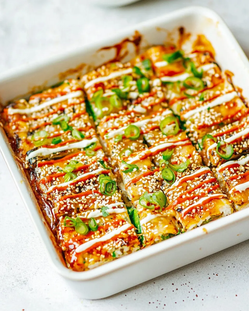 Classic Sushi Bake Recipe image