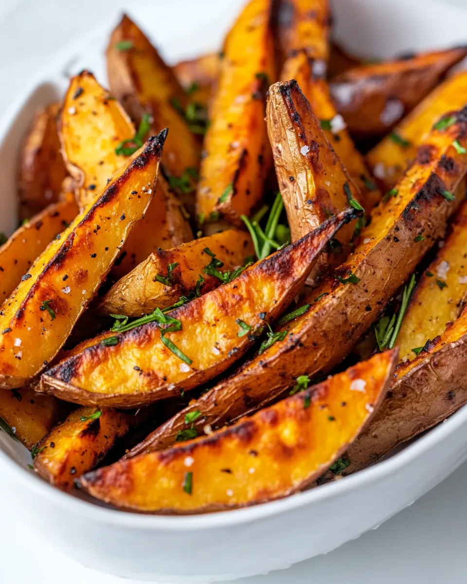 Homemade Sweet Potato Wedges photo