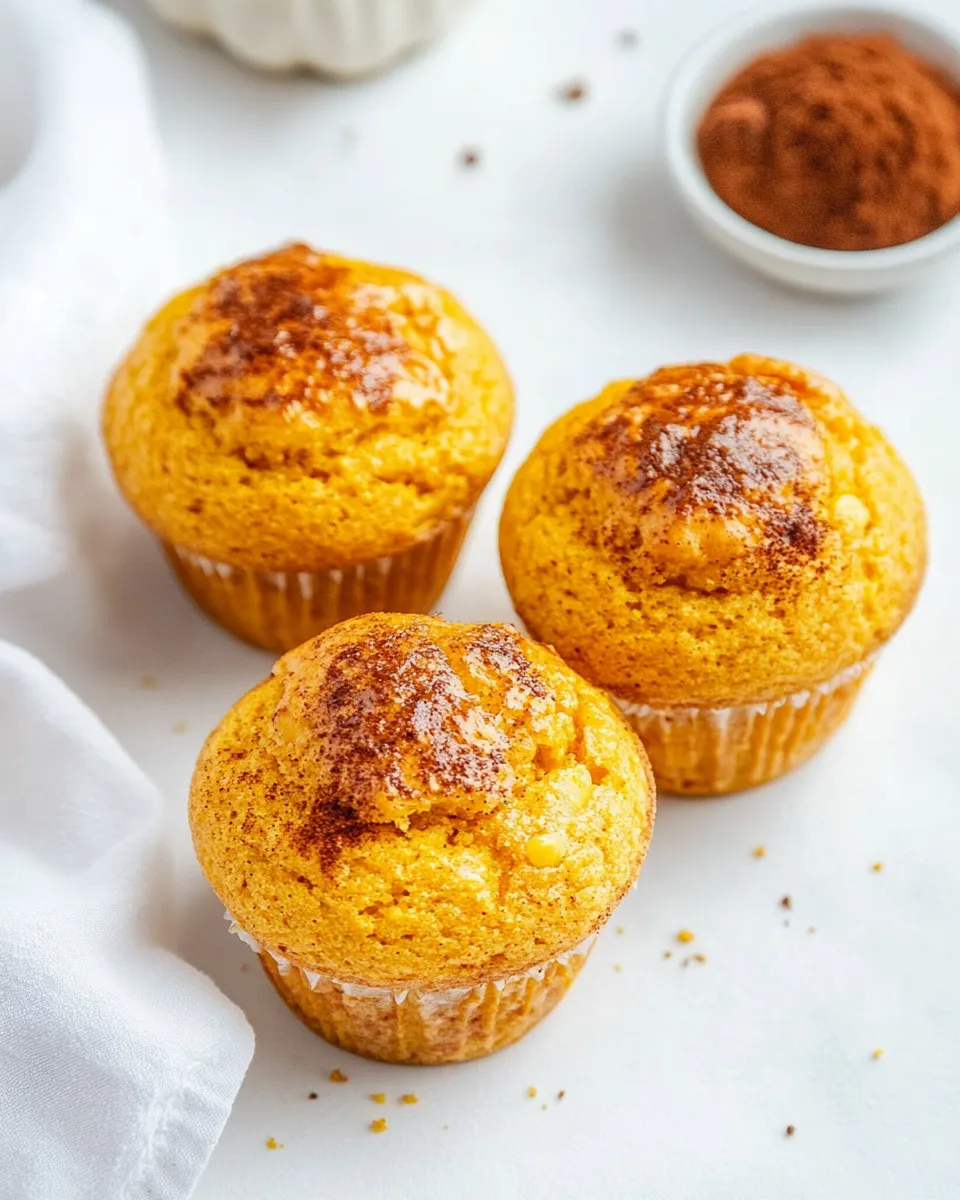 Classic Sweet Pumpkin Cornbread Muffins image