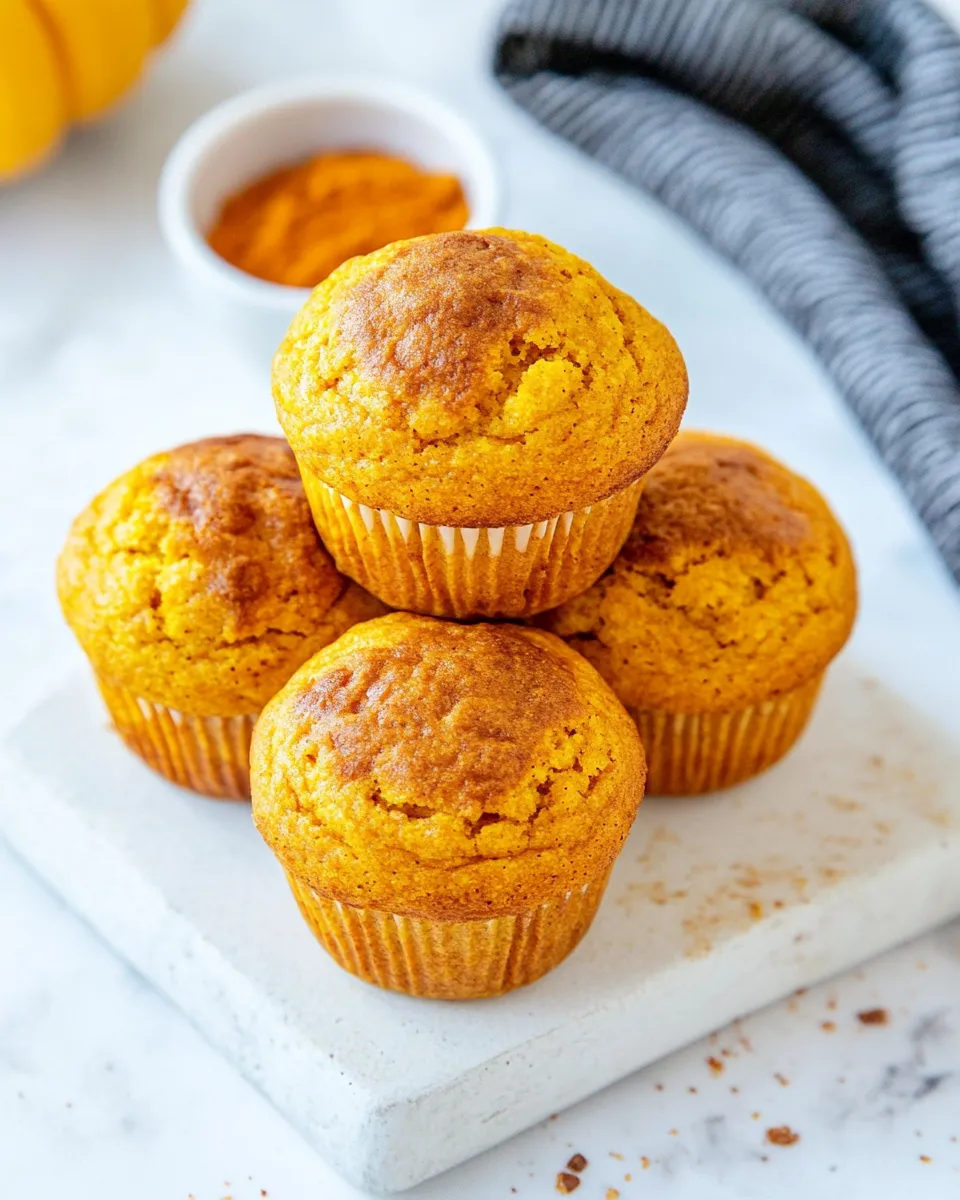 Easy Sweet Pumpkin Cornbread Muffins recipe photo