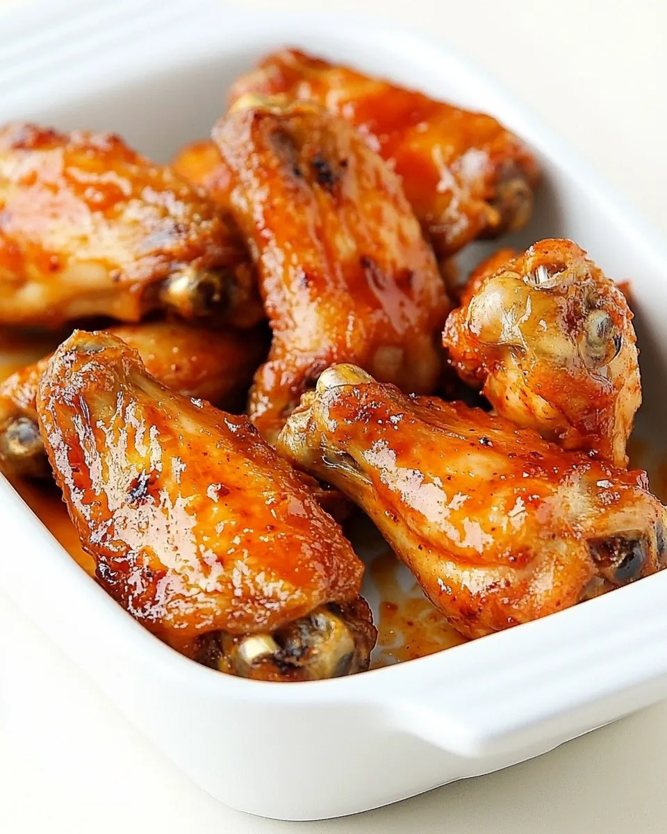 Homemade Sweet and Spicy Baked Chicken Wings photo