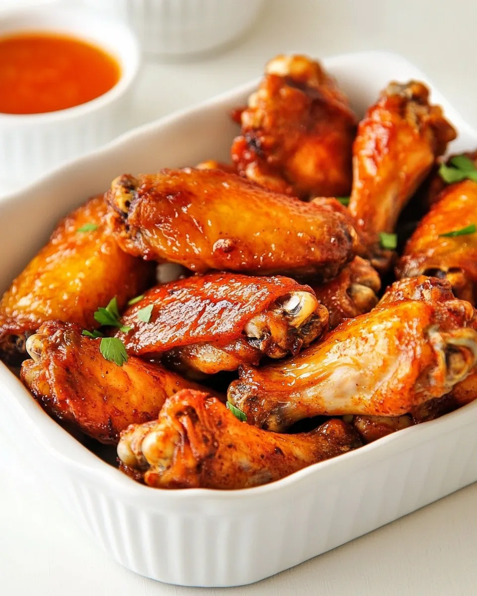Easy Sweet and Spicy Baked Chicken Wings picture