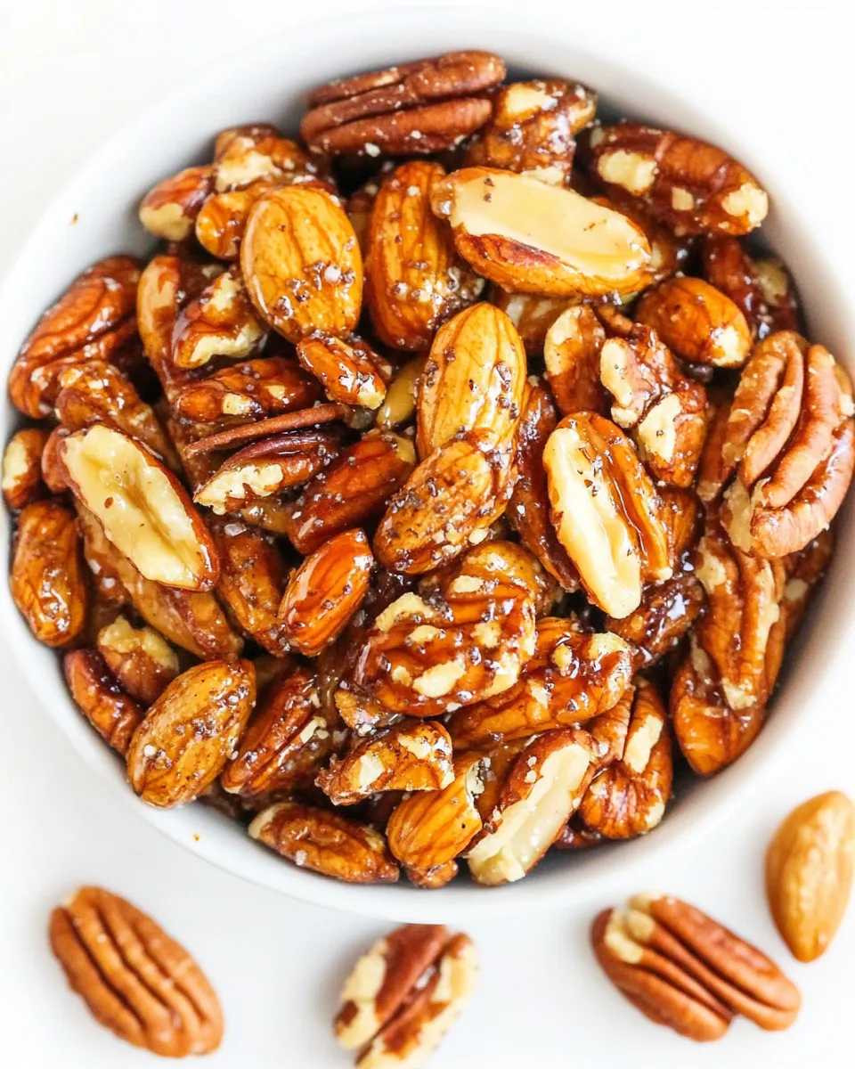Classic Tamari Roasted Nuts (Savory!) image