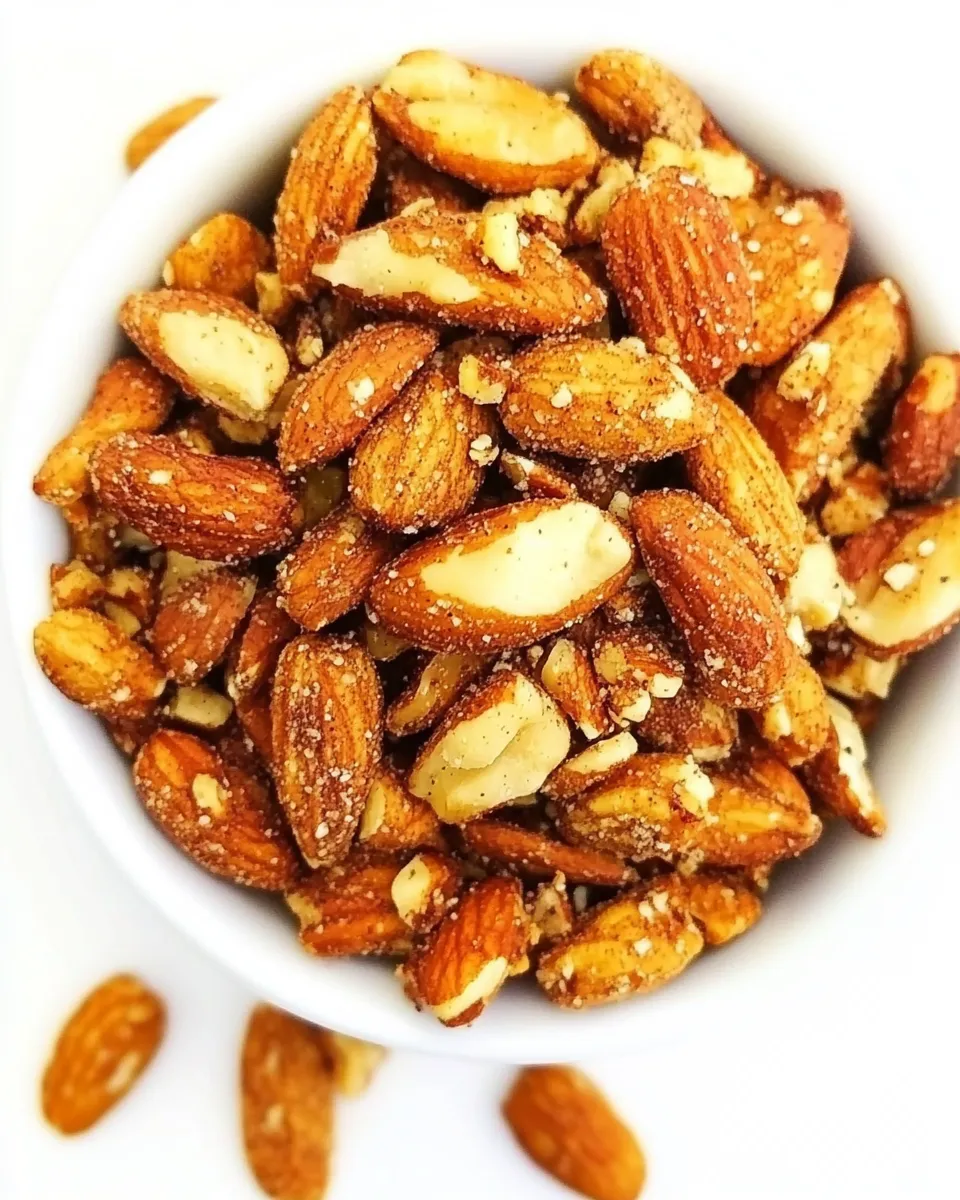 Easy Tamari Roasted Nuts (Savory!) recipe photo