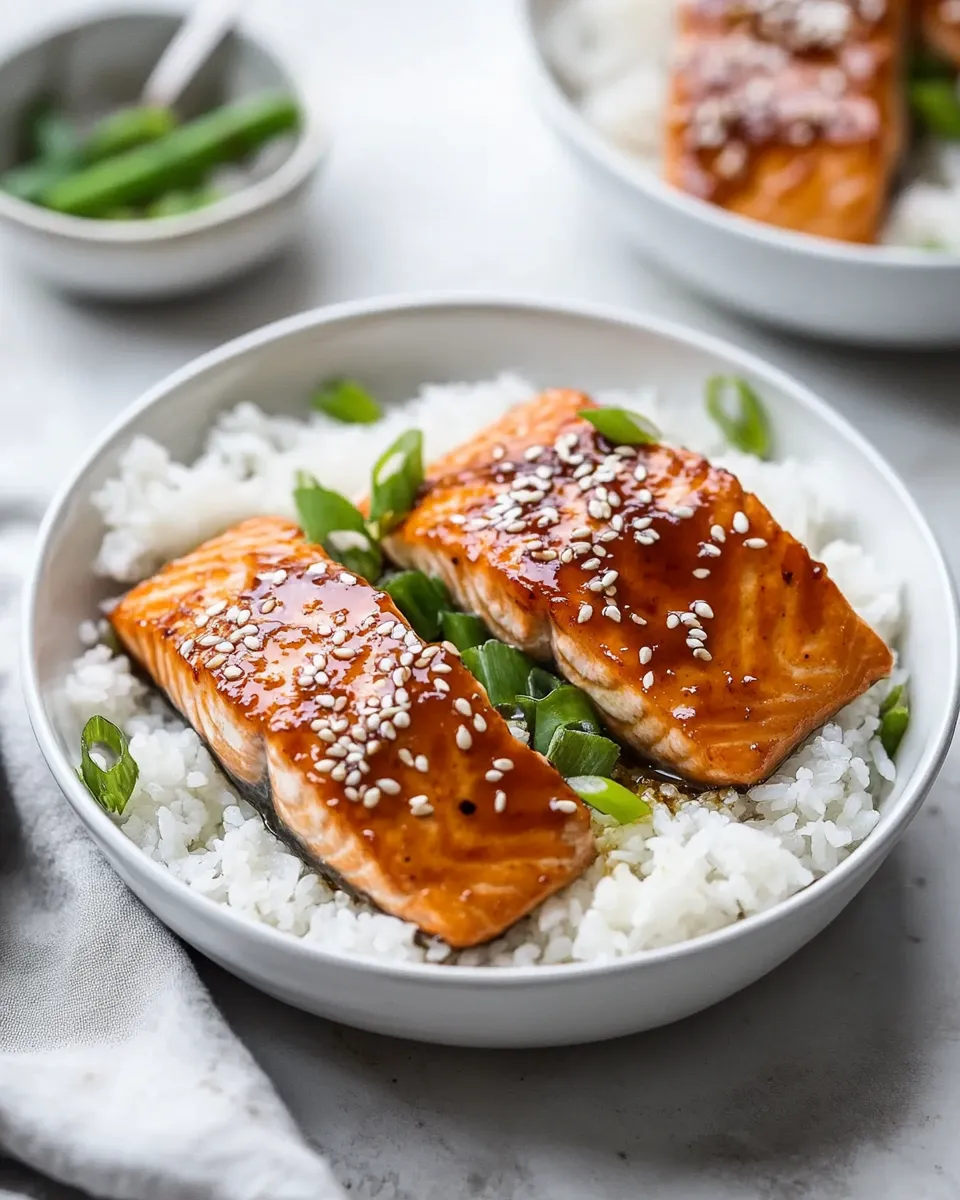 Homemade Teriyaki Salmon Recipe photo