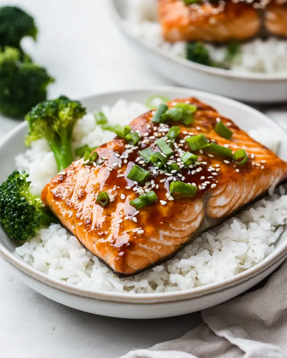 Delicious Teriyaki Salmon Recipe shot