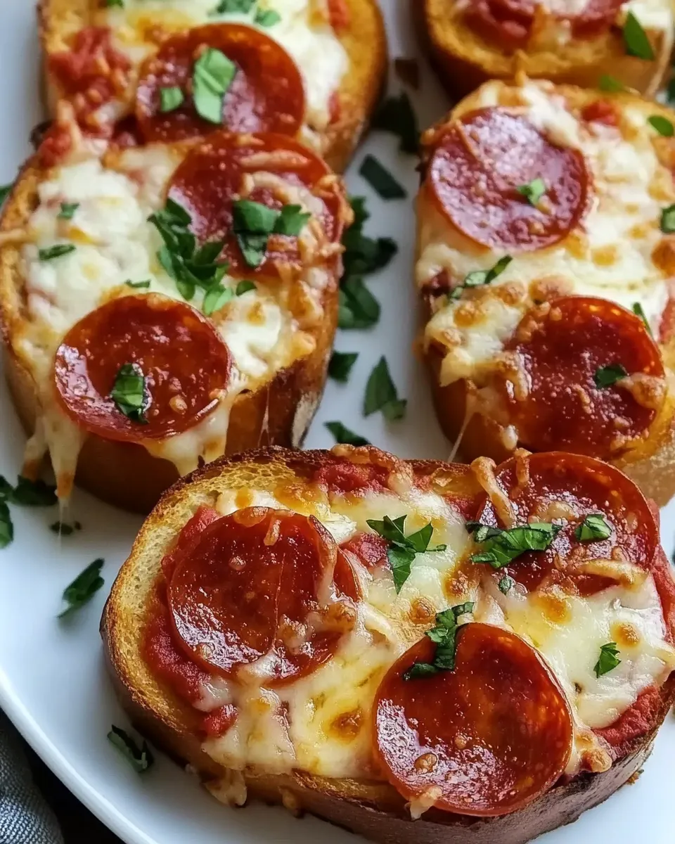 Easy Texas Toast Garlic Bread Pizza picture