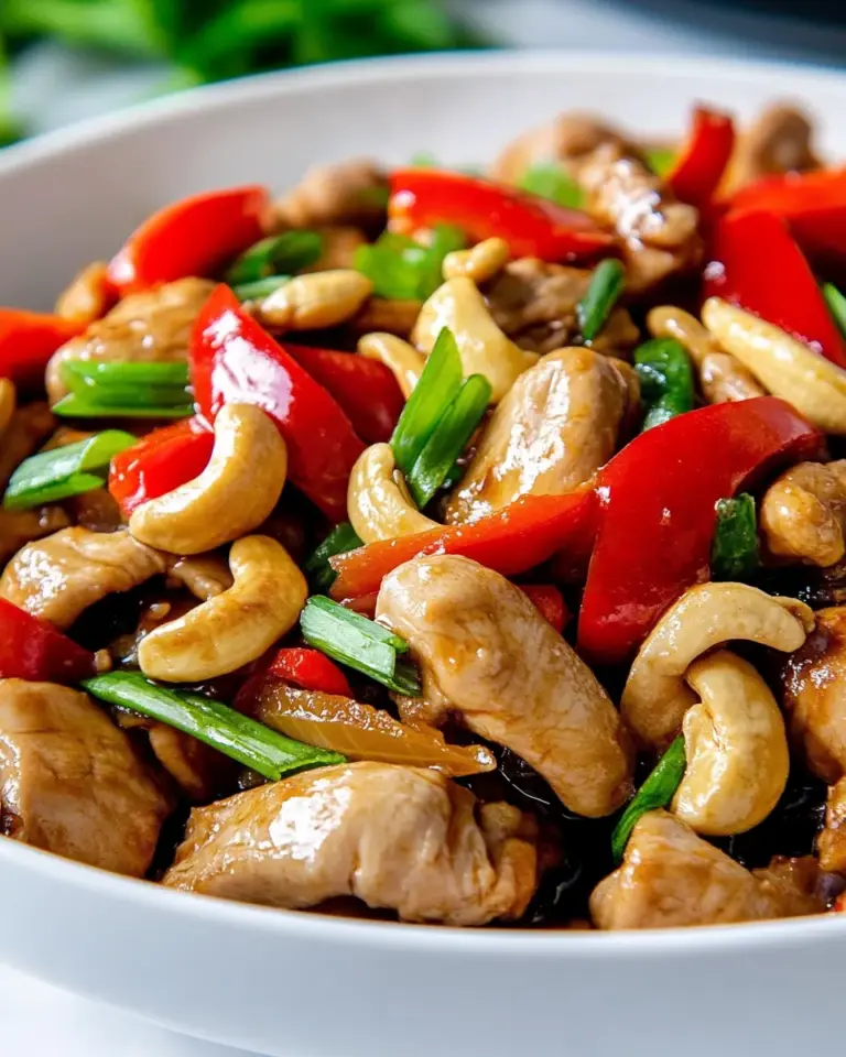 Homemade Thai Cashew Chicken photo