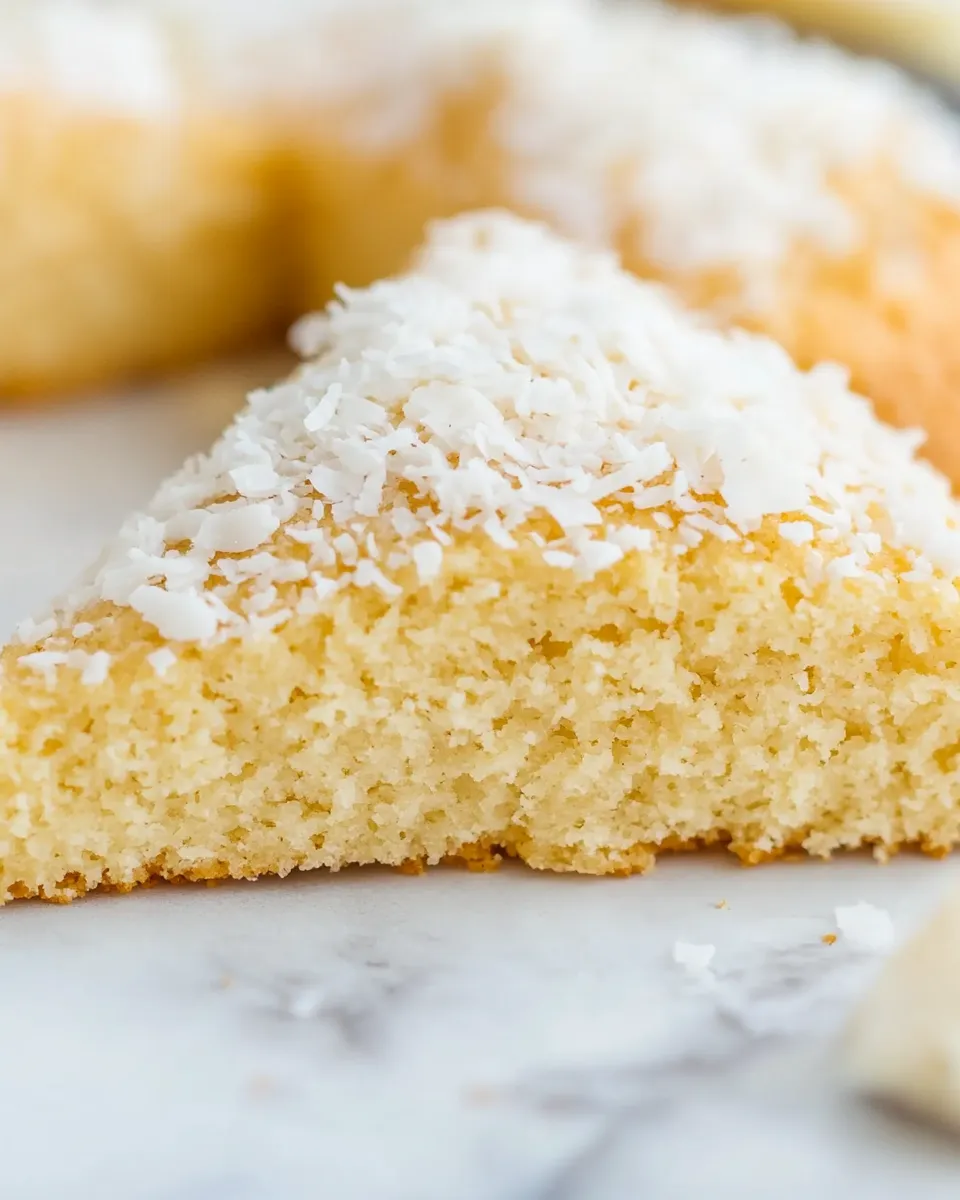 Quick The BEST Coconut Flour Scones recipe image