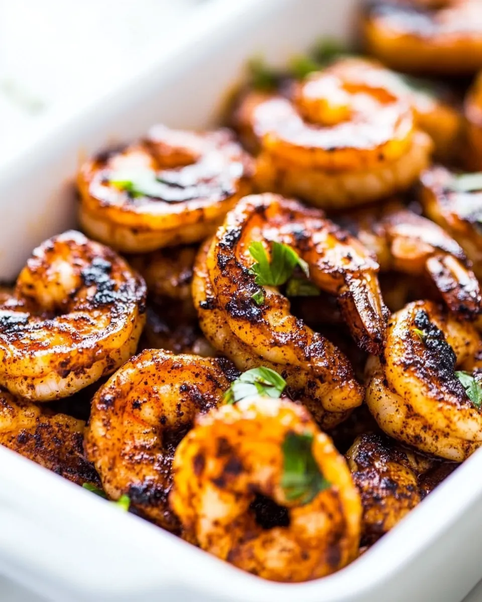 Classic The Best 10 Minute Cajun Blackened Shrimp image