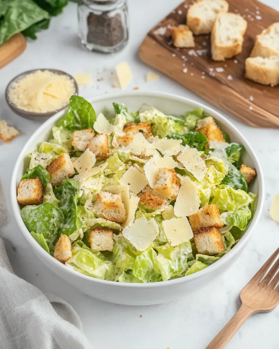 Delicious The Best Caesar Salad Recipe shot