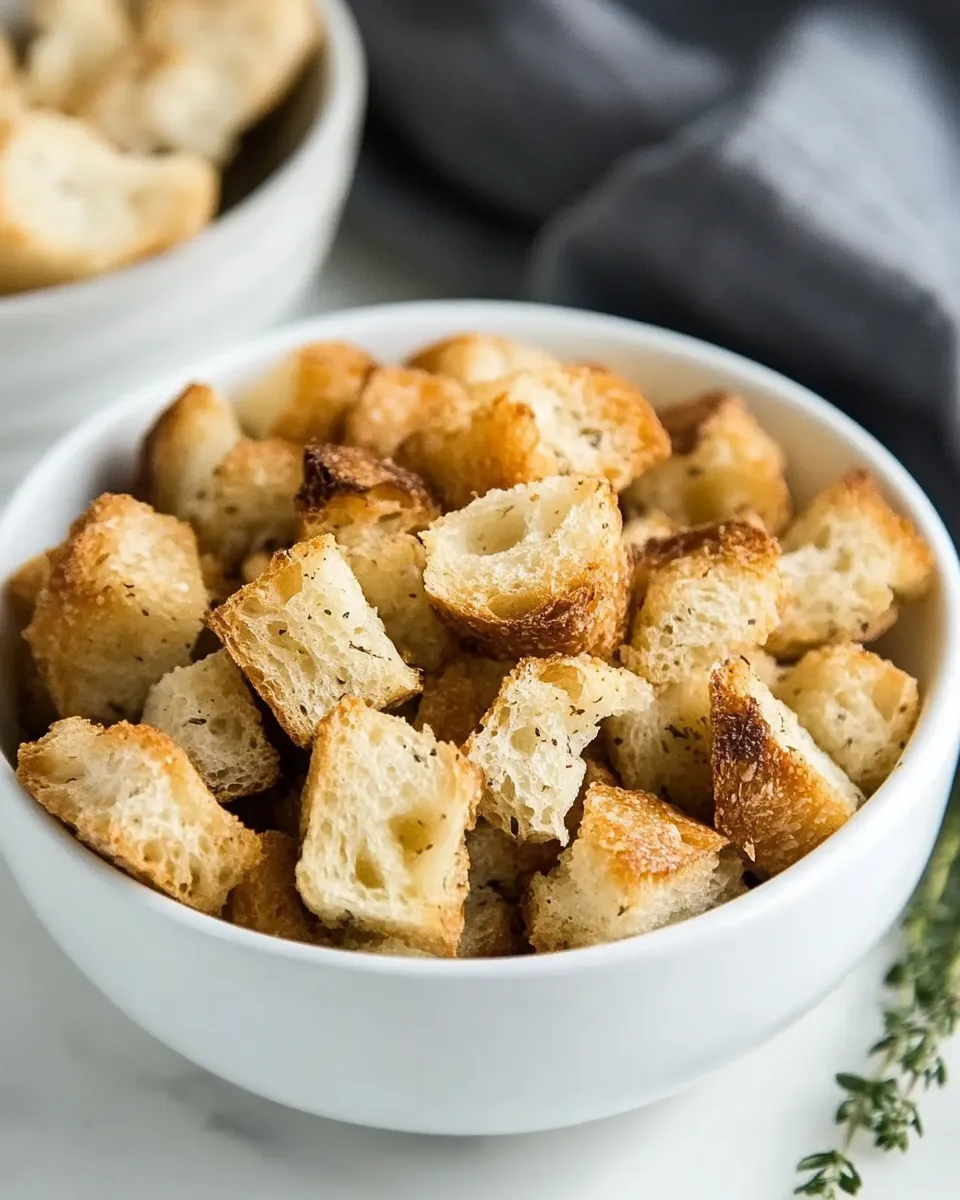 Classic The Best Homemade Croutons Recipe photo
