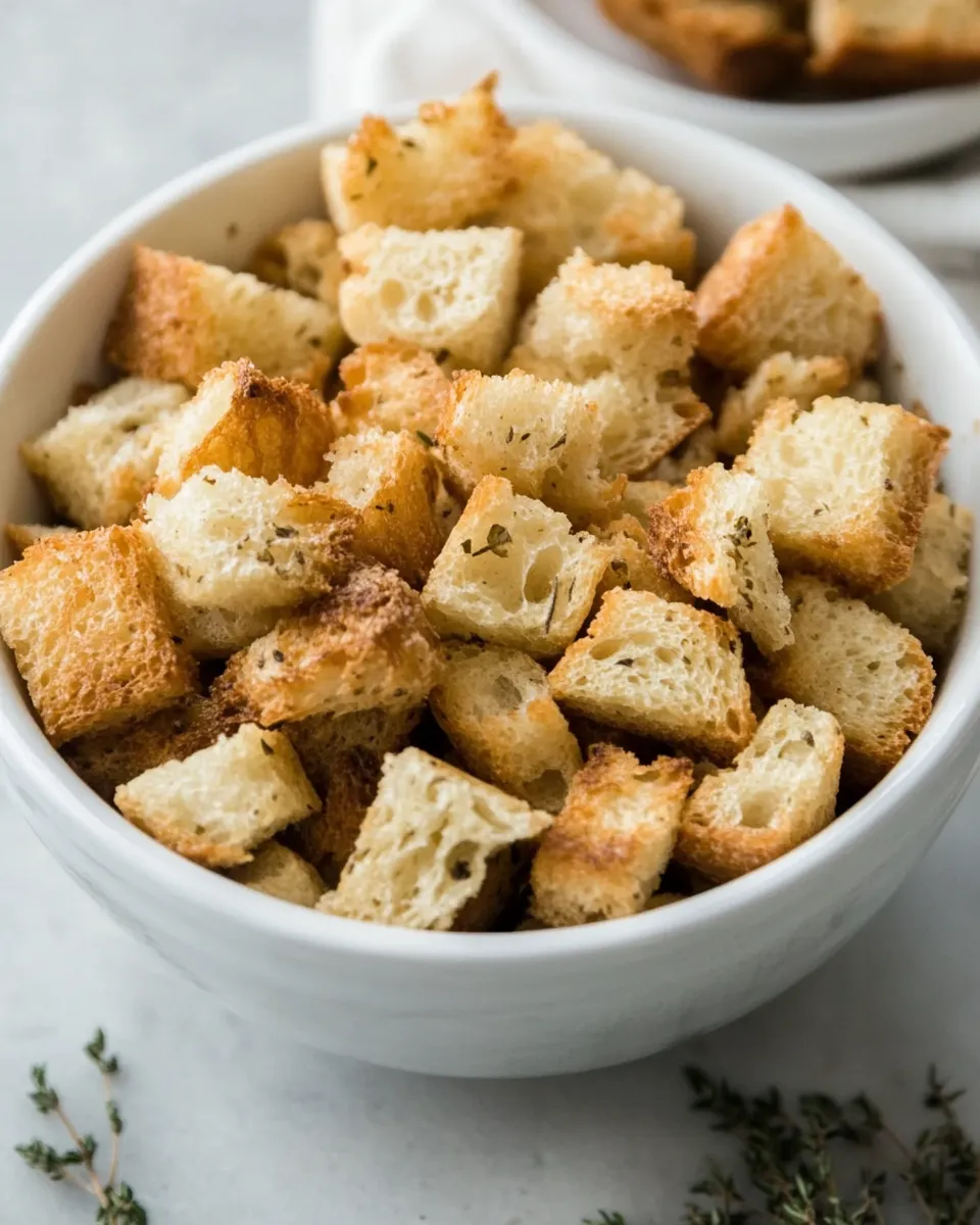 Easy The Best Homemade Croutons Recipe shot