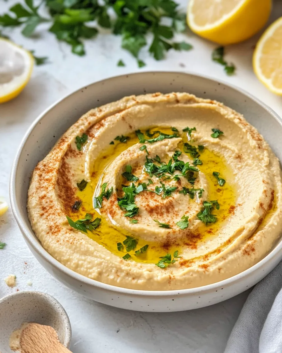 Homemade The Best Homemade Hummus Recipe (Really!) photo