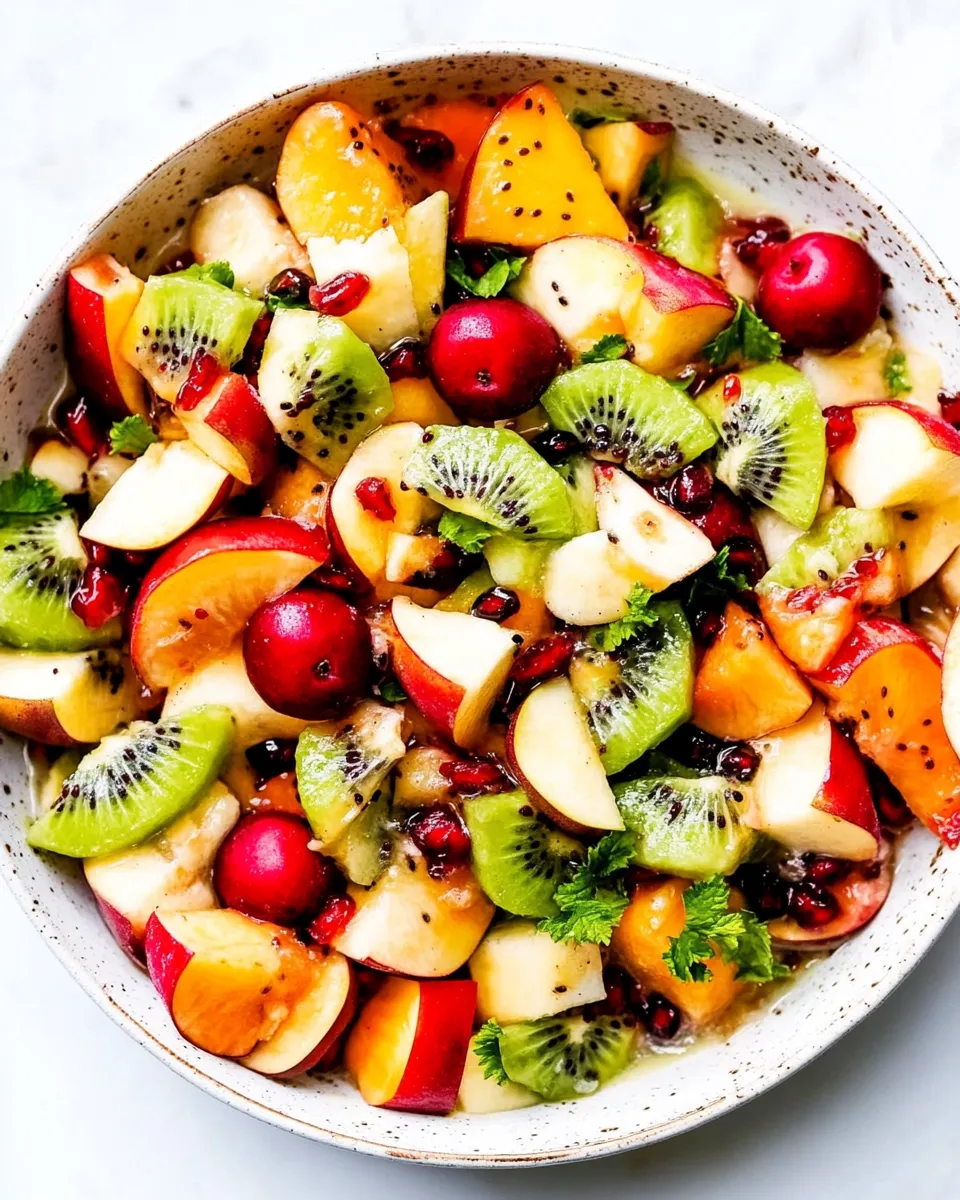 Homemade The Best Winter Fruit Salad photo