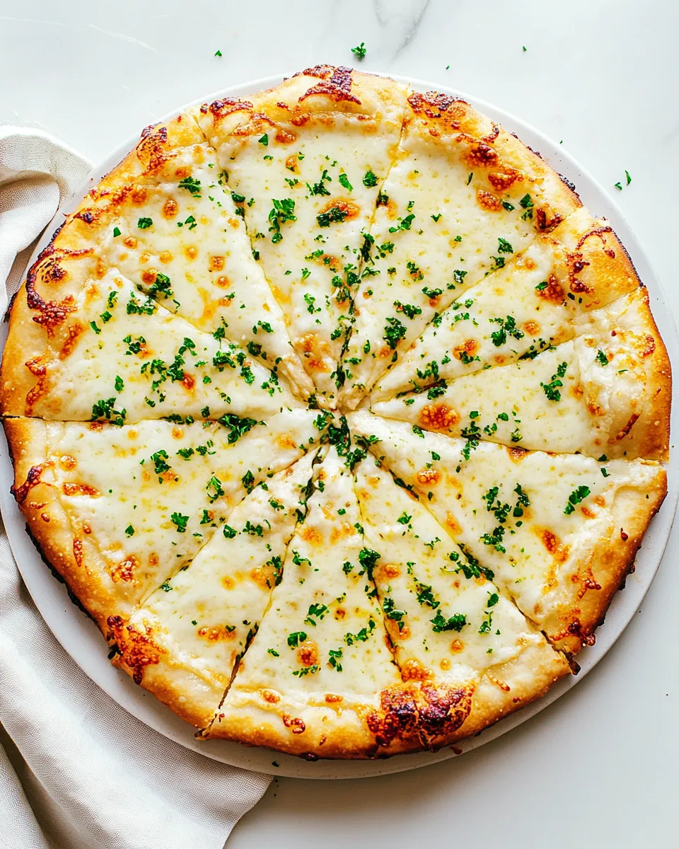 Delicious The Creamiest Alfredo Pizza Recipe shot