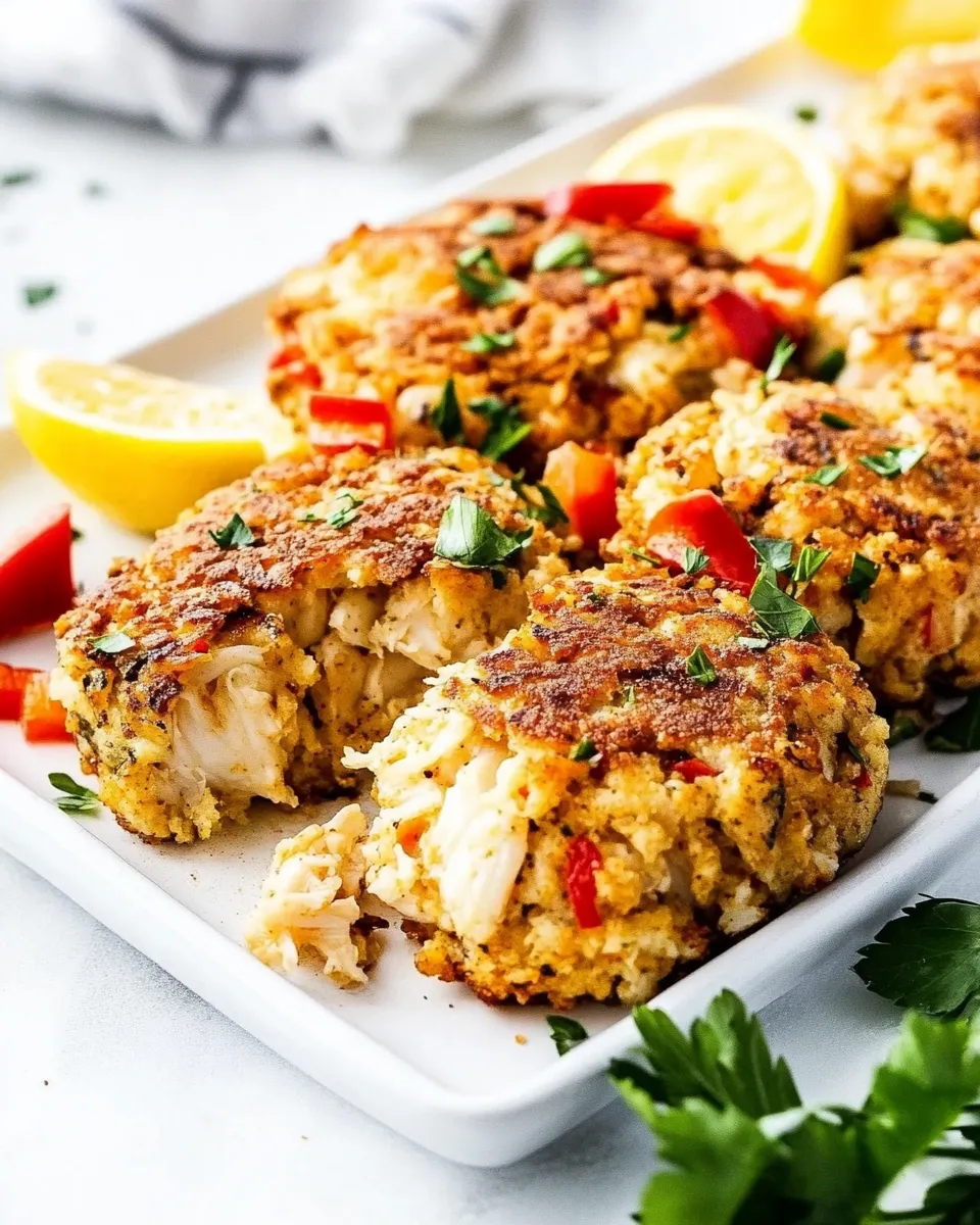 Delicious The Easiest Crab Cakes shot