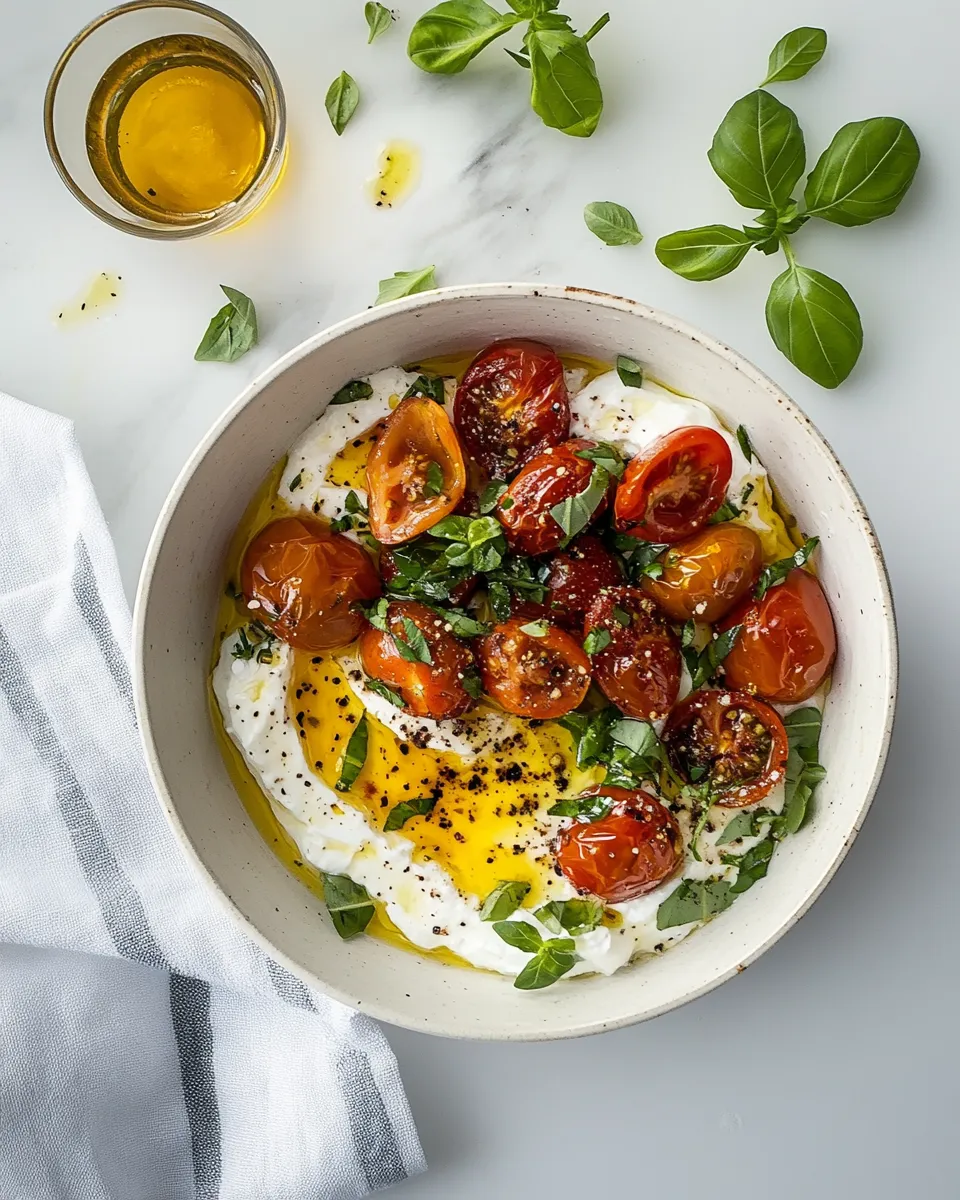Classic The best whipped feta with roasted tomatoes & garlic image