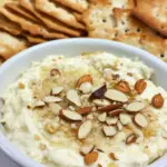 Homemade Toasted Almond Parmesan Dip. photo