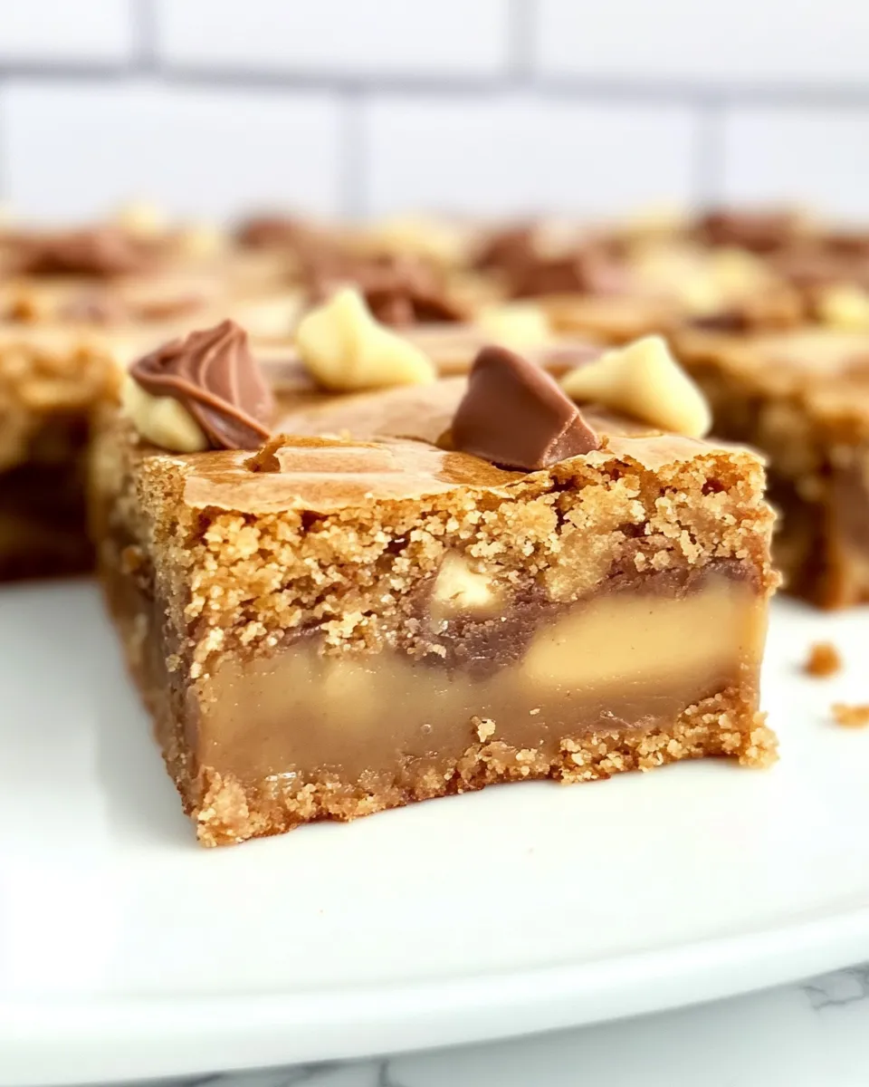 Classic Toffee Blondies image