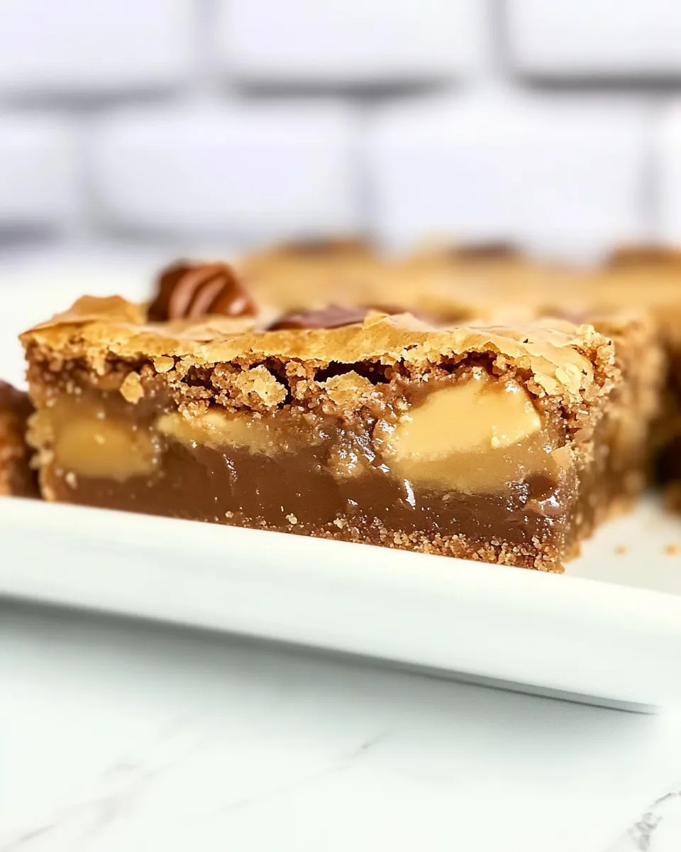 Easy Toffee Blondies picture