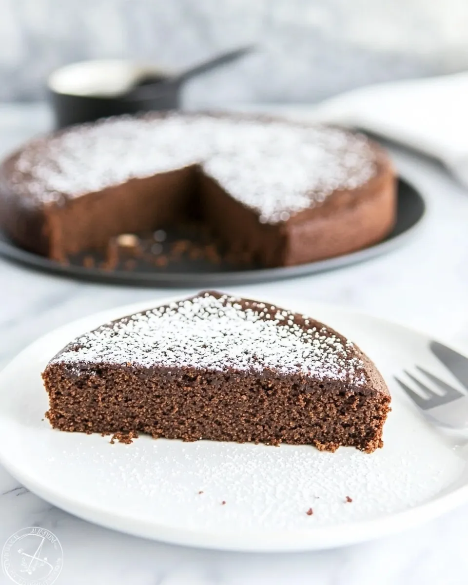 Easy Torta Caprese Recipe (Chocolate Almond Flourless Cake) picture