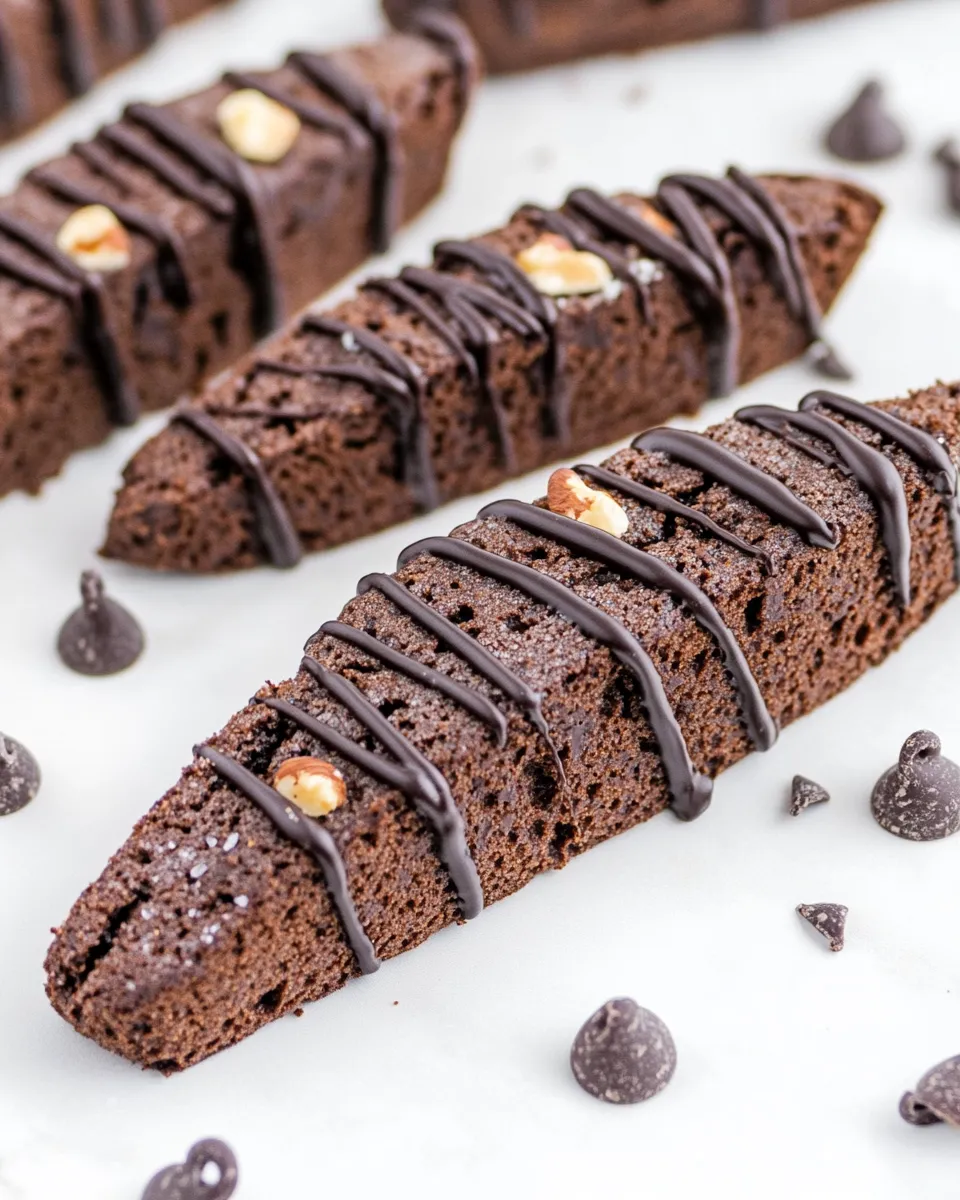 Classic Triple Chocolate Biscotti image
