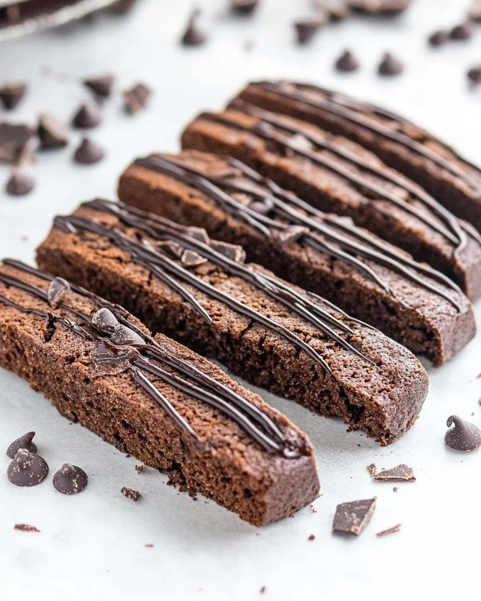 Easy Triple Chocolate Biscotti recipe photo