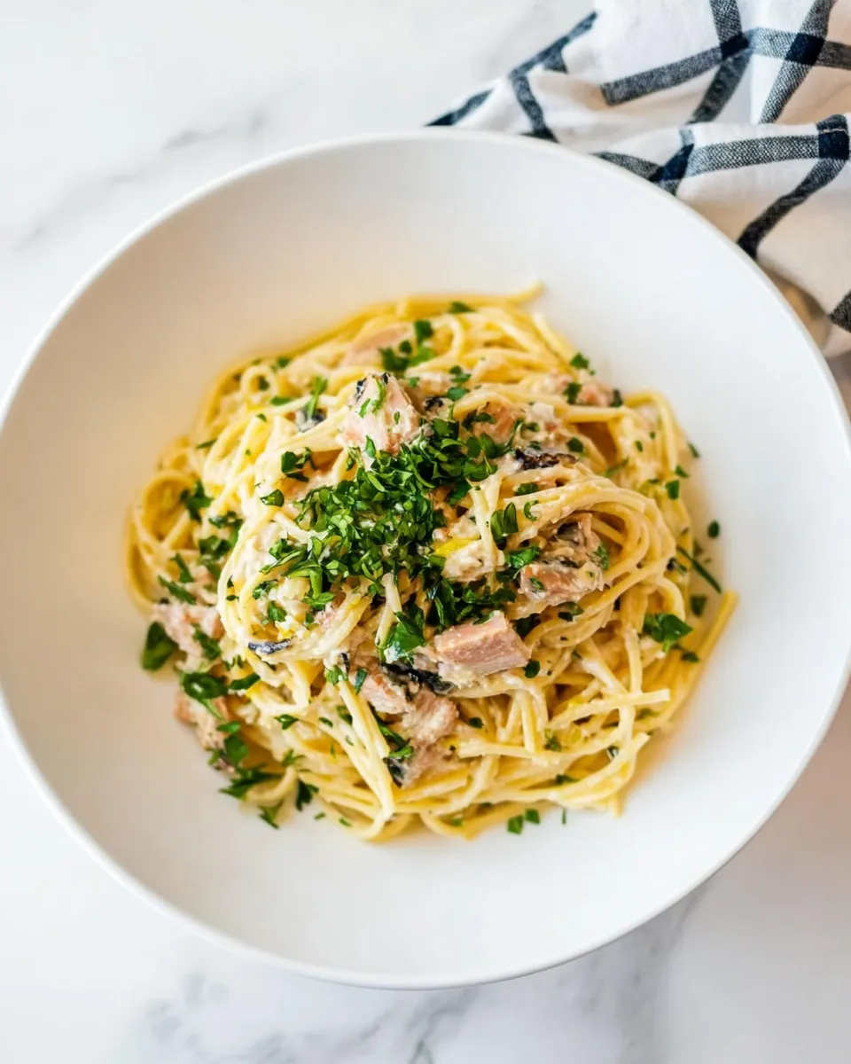 Classic Tuna Pasta image