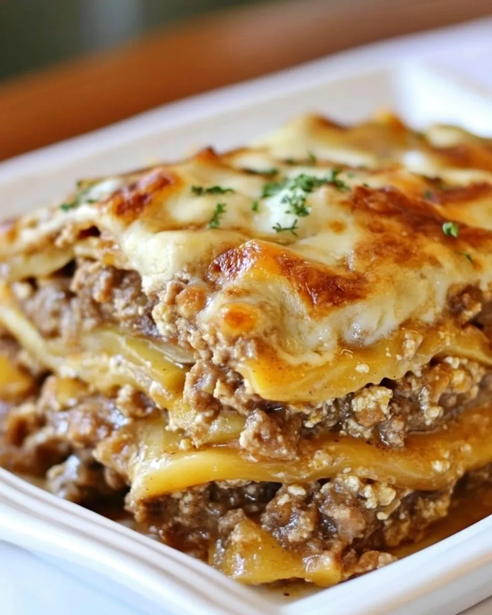 Homemade Turkey Pasteln (Sweet Plantain Lasagna) photo